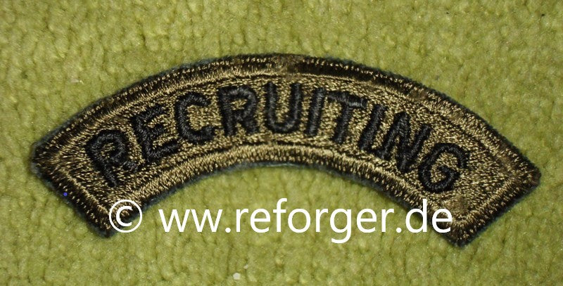 Recruiting Command Tab Schriftzug