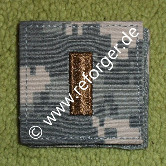 2nd Lieutenant US Army ACU Velcro Badge